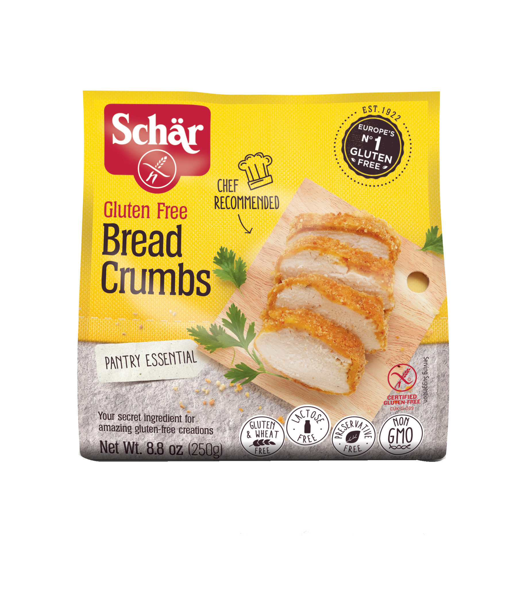 Gluten Free Bread Crumbs
 Schar s Breadcrumbs