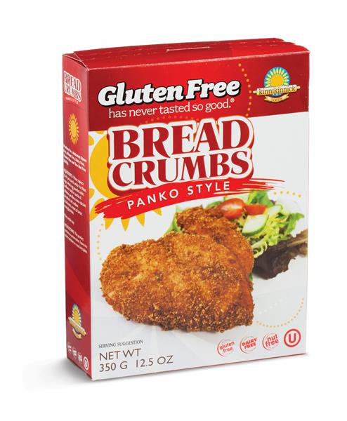 Gluten Free Bread Crumbs
 Kinnikinnick Gluten Free Panko Style Bread Crumbs