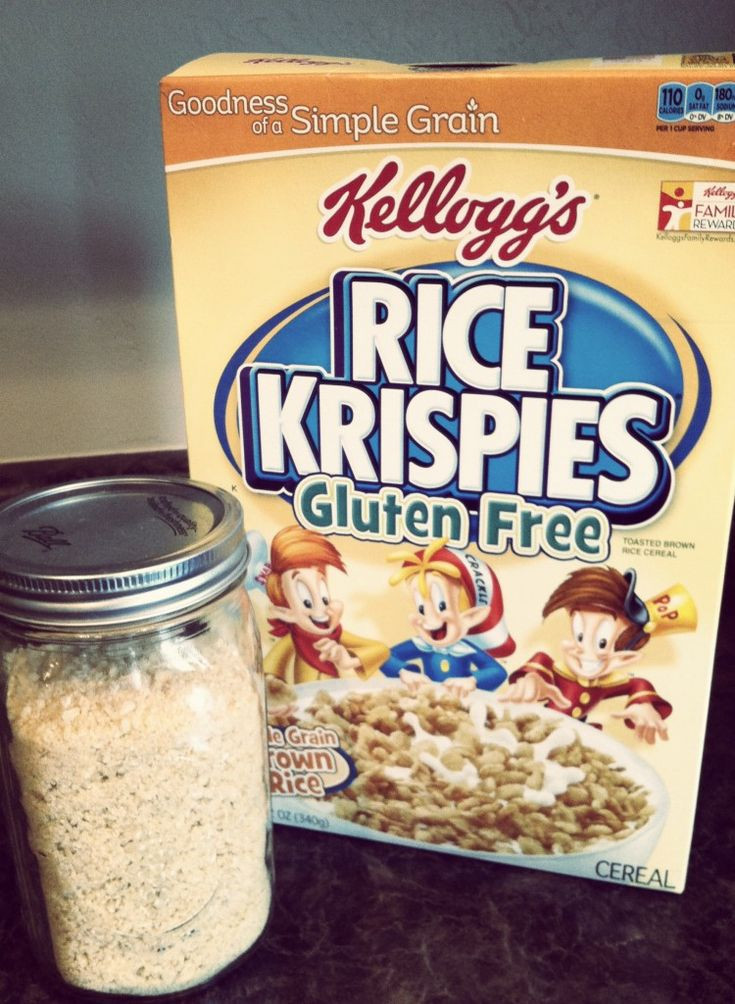 Gluten Free Bread Crumbs
 gluten free bread crumbs using gluten free rice krispies