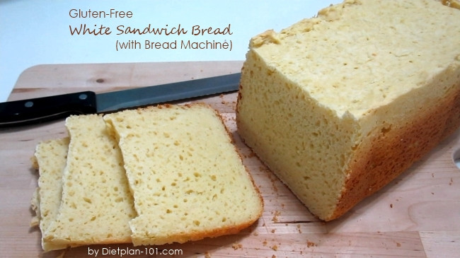 Gluten Free Bread Machine Recipe
 Gluten Free White Sandwich Bread with Bread Machine