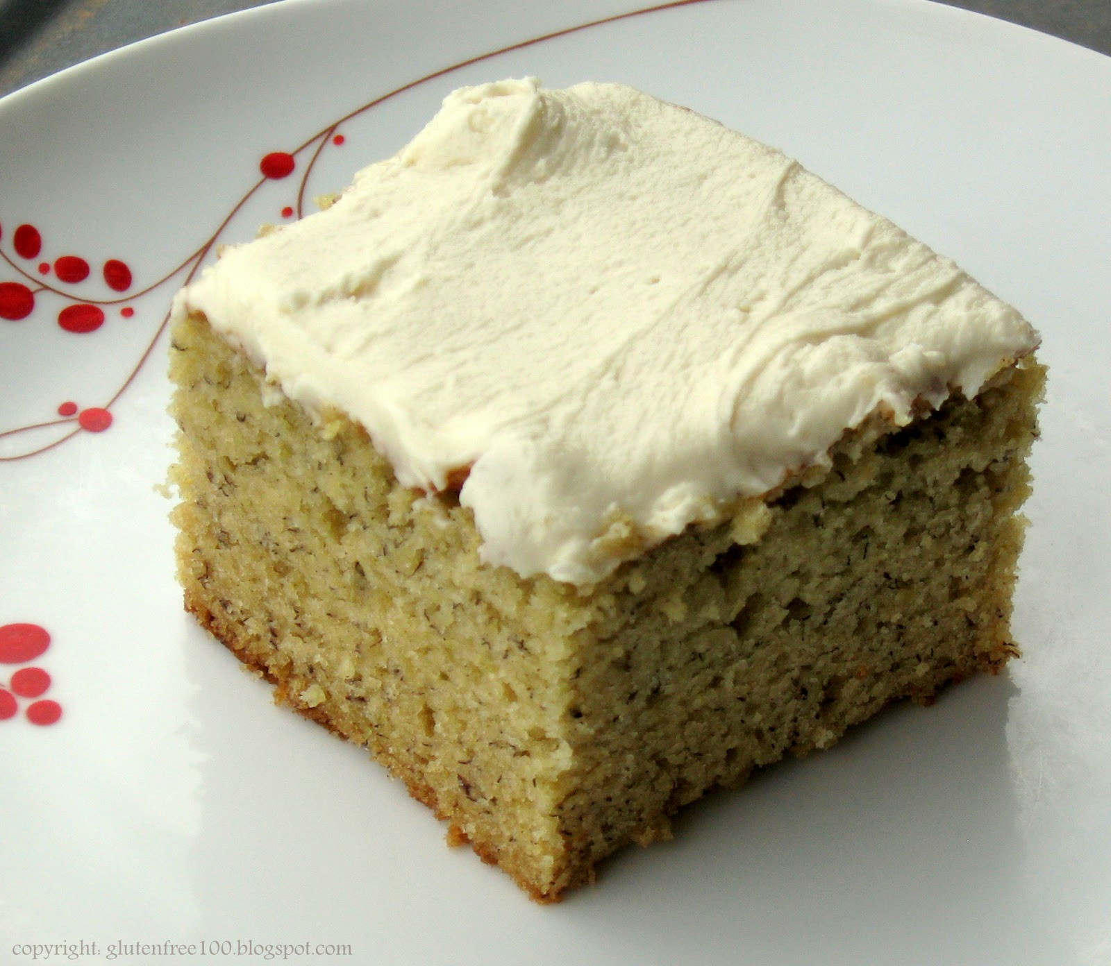 Gluten Free Cake Recipes
 Gluten Free Banana Cake with Browned Butter Frosting Recipe