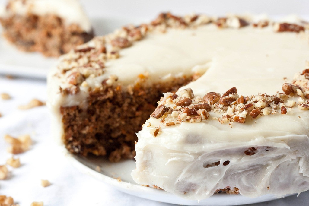 Gluten Free Carrot Cake
 Gluten Free Carrot Cake with Cream Cheese Frosting