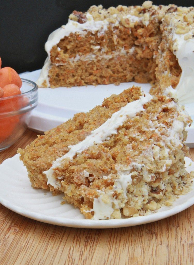 Gluten Free Carrot Cake
 Moist & Fluffy Gluten Free Carrot Cake Recipe