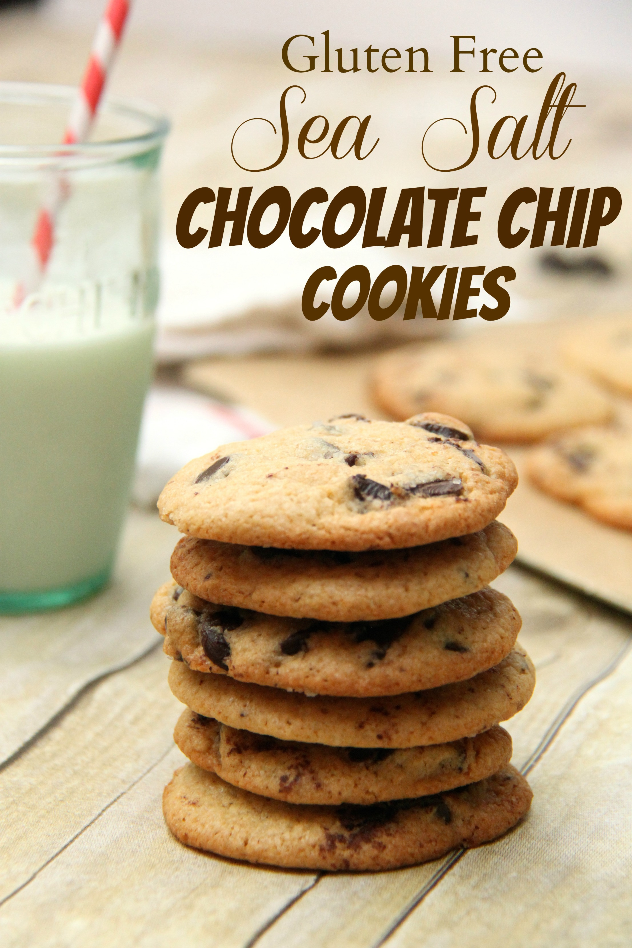 Gluten Free Chocolate Chip Cookies
 Gluten Free Sea Salt Chocolate Chip Cookies Smashed Peas