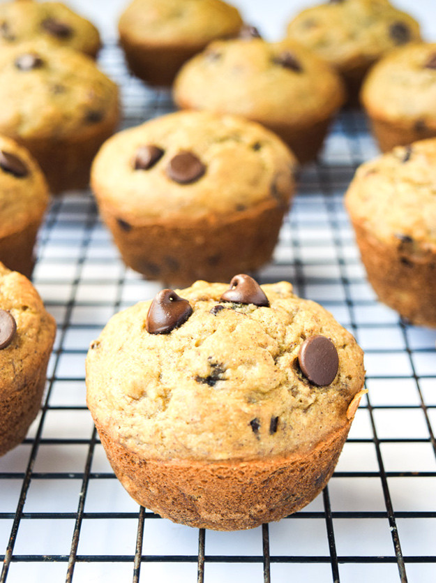 Gluten Free Chocolate Chip Muffins
 Gluten Free Banana Chocolate Chip Muffins