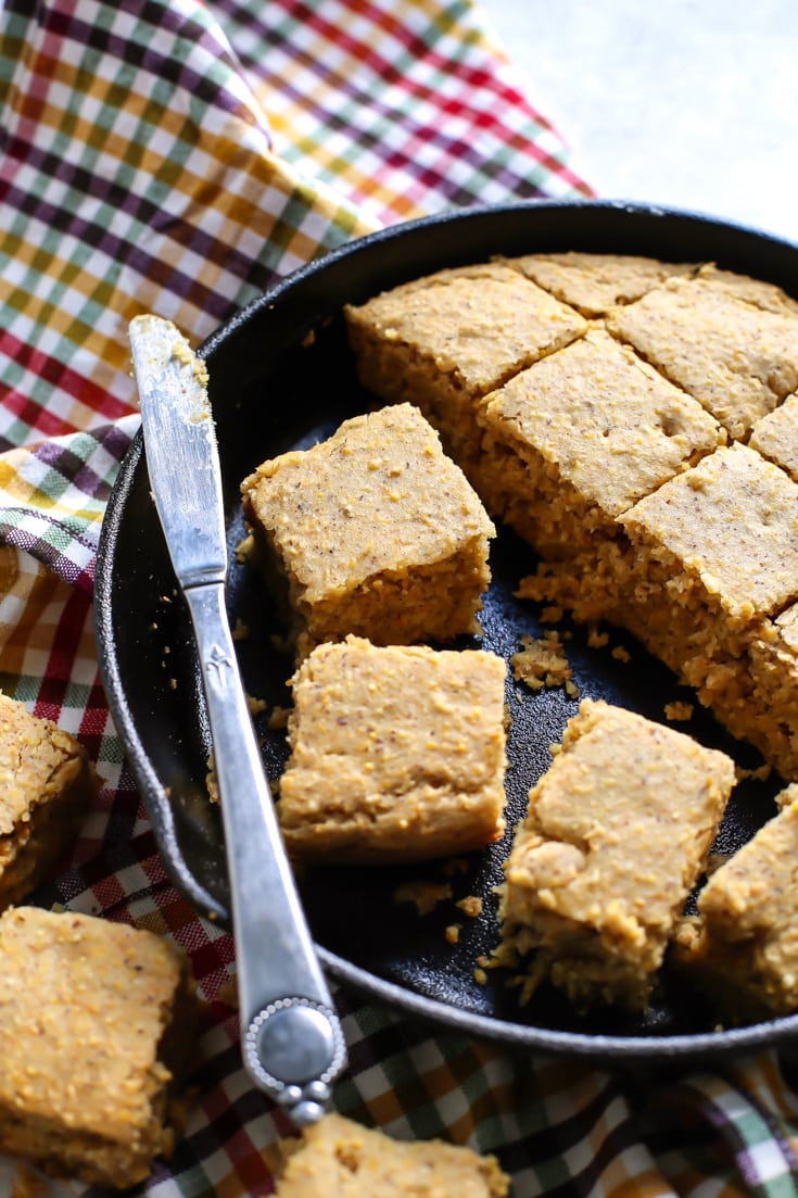 Gluten Free Corn Bread
 Vegan Gluten Free Cornbread • Fit Mitten Kitchen