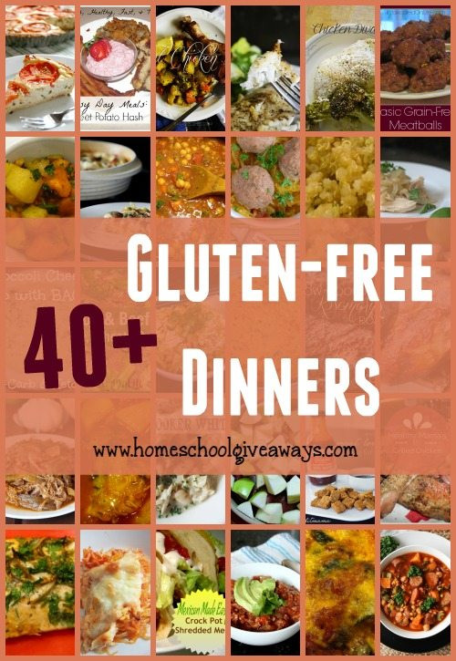 Gluten Free Dinners
 40 Gluten Free Dinner Recipes