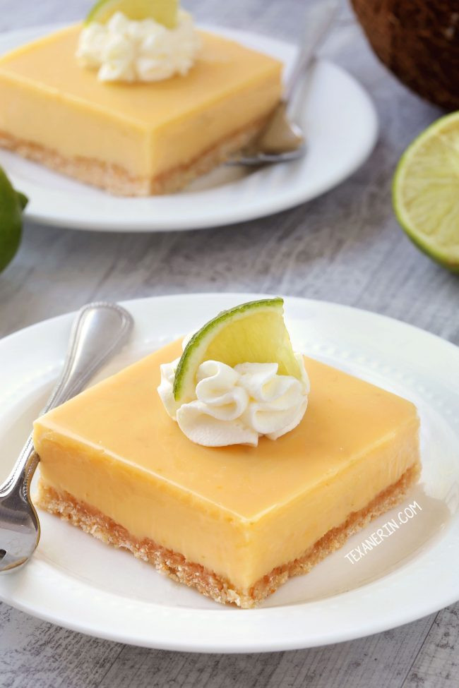 Gluten Free Key Lime Pie
 Gluten free Key Lime Pie Bars whole grain all purpose