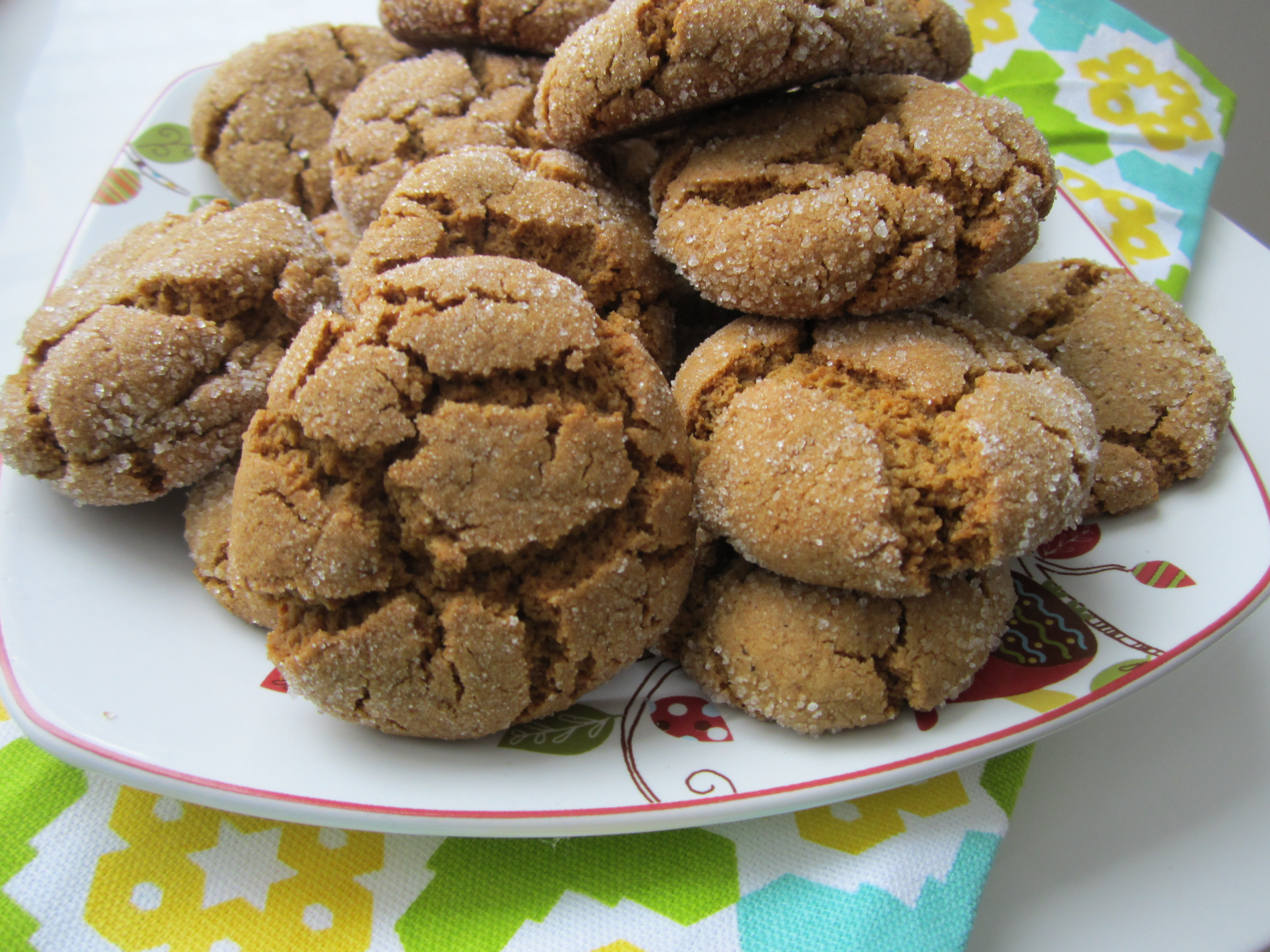 Gluten Free Molasses Cookies
 Gluten Free Ginger Molasses Cookies