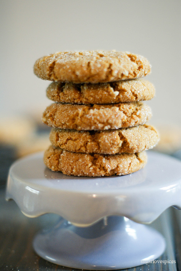 Gluten Free Molasses Cookies
 Gluten free Ginger Molasses Cookies SugarLoveSpices