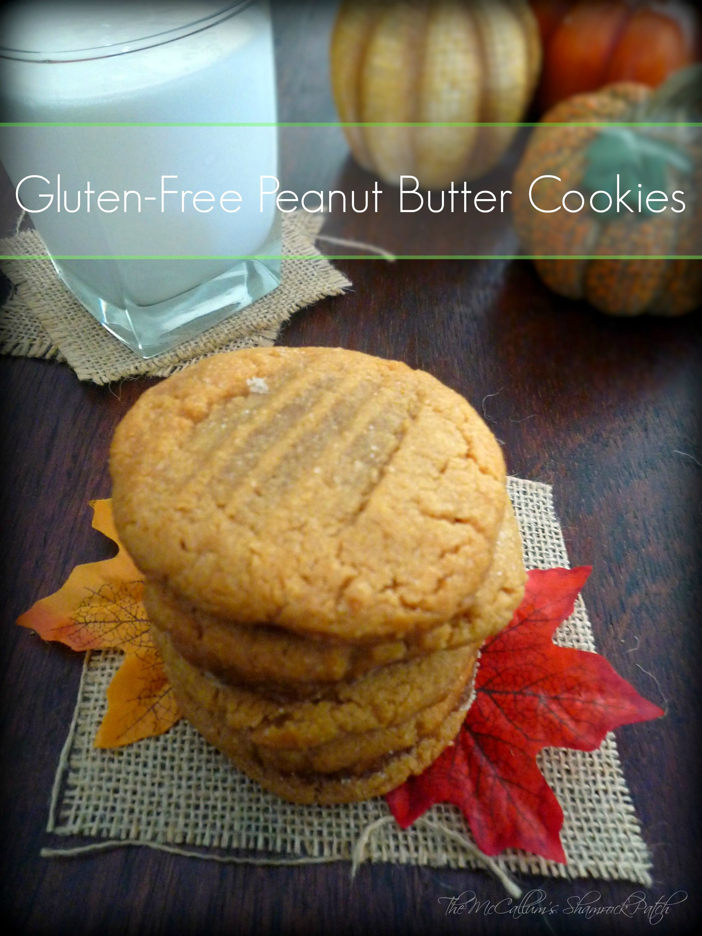 Gluten Free Peanut Butter Cookies
 Gluten Free Peanut Butter Cookies