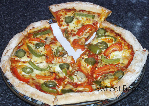 Gluten Free Pizza Dough Recipe
 Wheat & gluten free Pizza Crust recipe