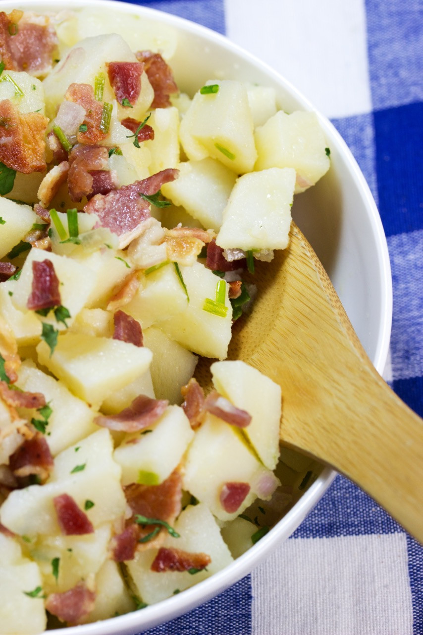 Gluten Free Potato Salad
 Healthy Bacon and Potato Salad With Lemon Vinaigrette