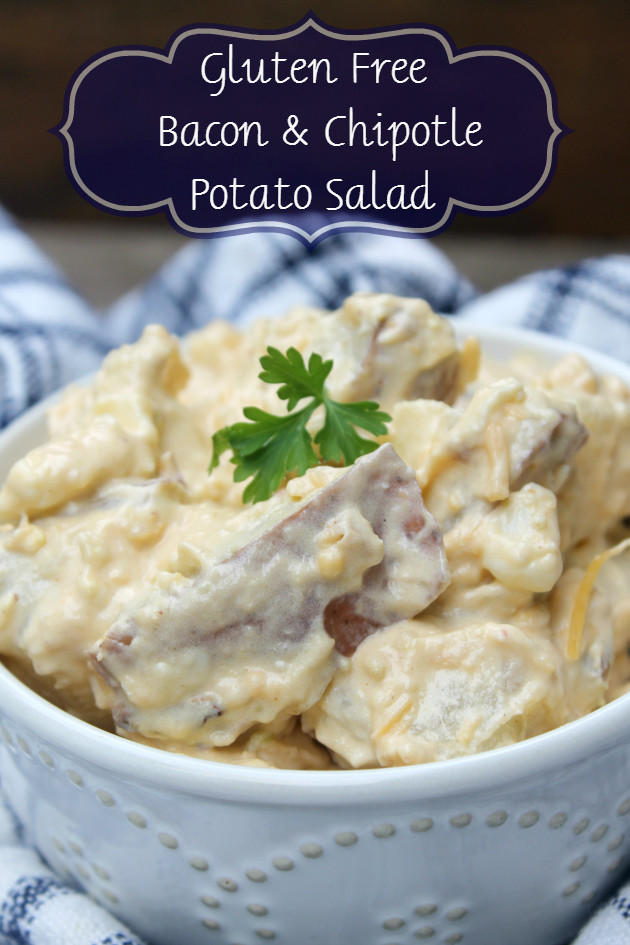 Gluten Free Potato Salad
 Gluten Free Bacon and Chipotle Potato Salad