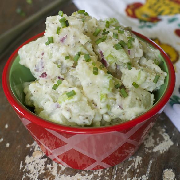 Gluten Free Potato Salad
 Gluten free Dairy free Creamy Potato Salad