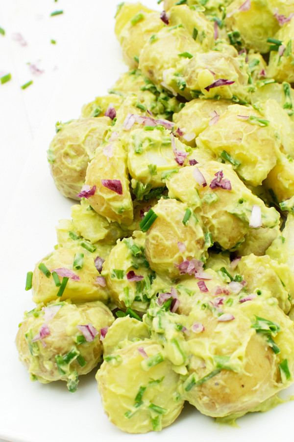 Gluten Free Potato Salad
 Creamy Potato Salad [vegan] [gluten free]