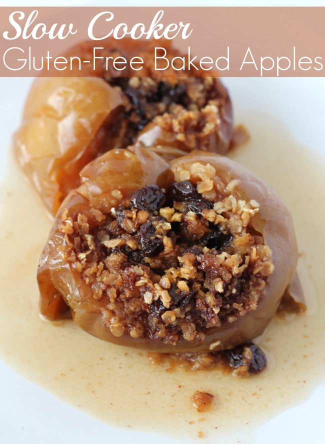 Gluten Free Slow Cooker Recipes
 Gluten Free Slow Cooker Baked Apples Recipe Raising Whasians
