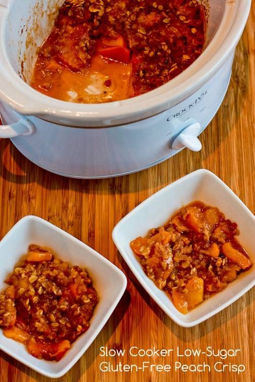 Gluten Free Slow Cooker Recipes
 Low Sugar and Gluten Free Slow Cooker Peach Crisp