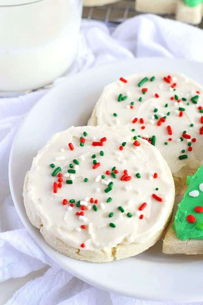 Gluten Free Sugar Cookies
 Gluten Free Soft Frosted Sugar Cookies What the Fork