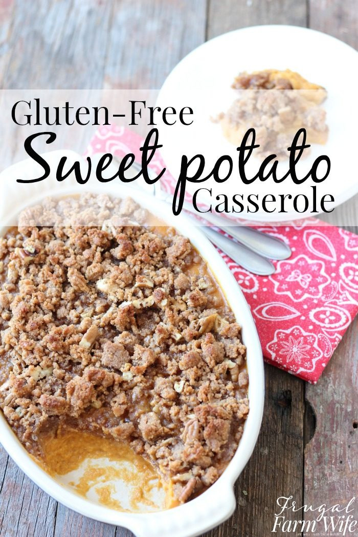 Gluten Free Sweet Potato Casserole
 Gluten Free Sweet Potato Casserole