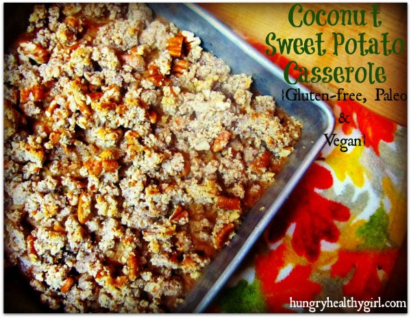 Gluten Free Sweet Potato Casserole
 A Coconut Sweet Potato Casserole that s Gluten free Paleo