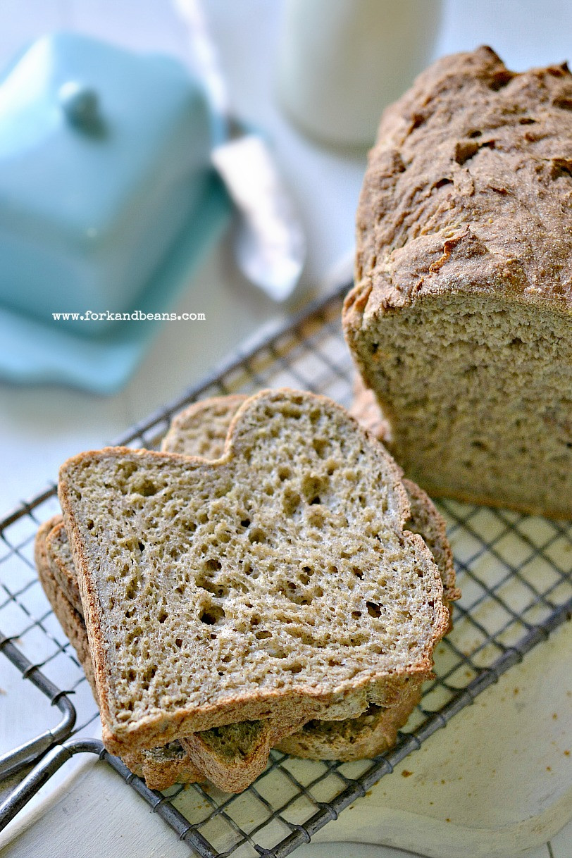 Gluten Free Vegan Bread Recipe
 Gluten Free Vegan Bread Fork and Beans