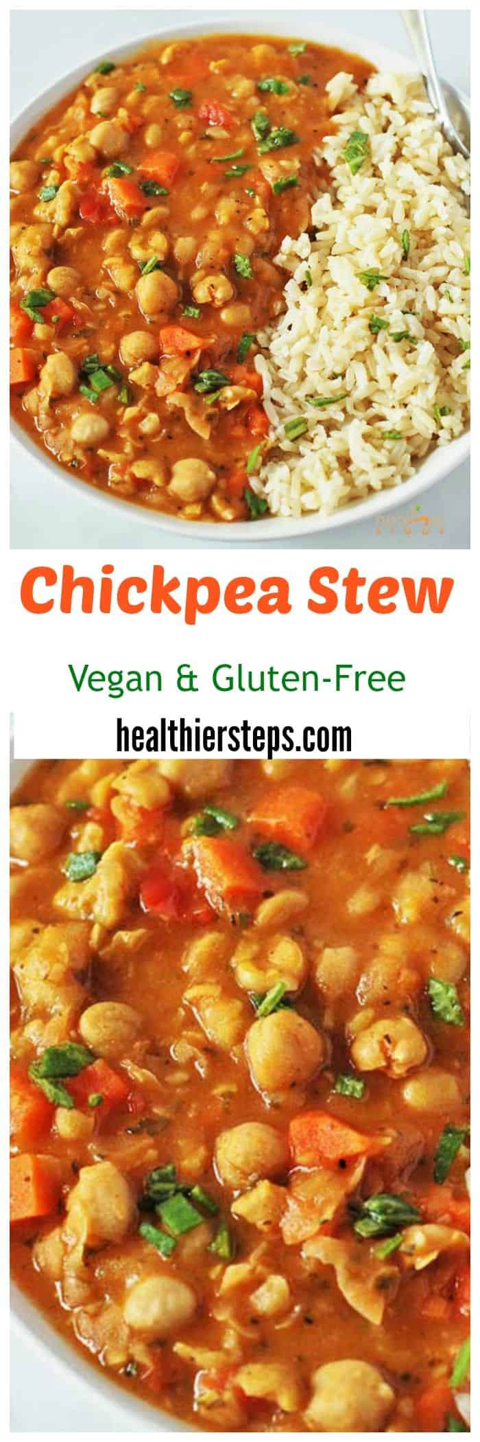 Gluten Free Vegetarian Recipes
 Chickpea Stew Vegan Gluten free