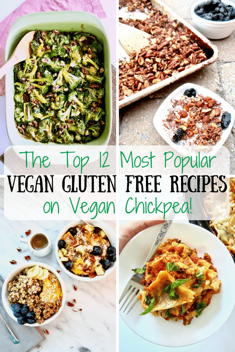 Gluten Free Vegetarian Recipes
 The Top 12 Most Popular Gluten Free Vegan Recipes on Vegan