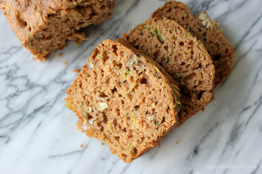 Gluten Free Zucchini Bread Recipe
 Gluten Free Zucchini Bread Recipe from A Girl Defloured