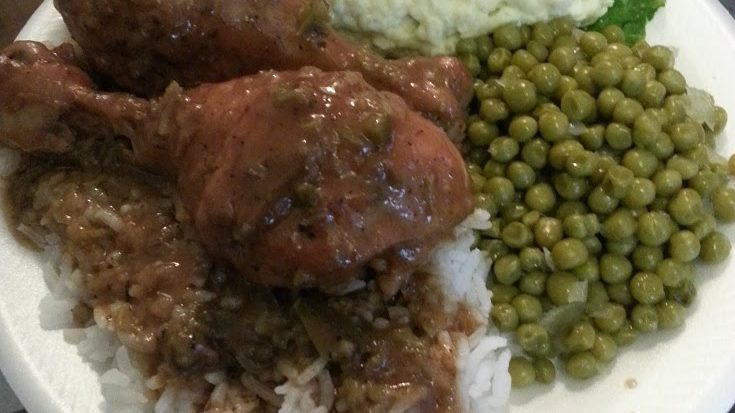 Gofundme Potato Salad
 How to make Smothered Chicken with Brown Gravy Rice Green