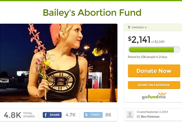 Gofundme Potato Salad
 GoFundMe Bans Abortion Campaigns Bailey