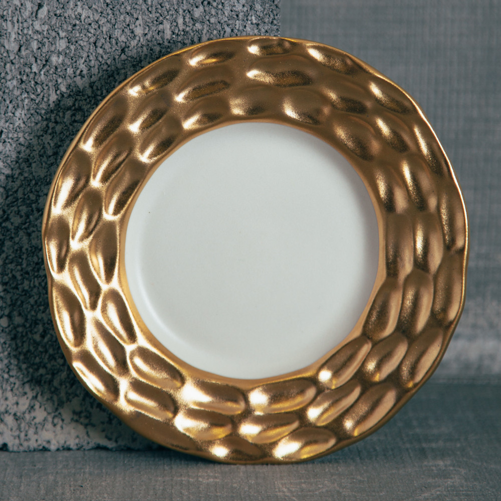 Gold Dinner Ware
 Truro Gold Dinnerware Relish Decor