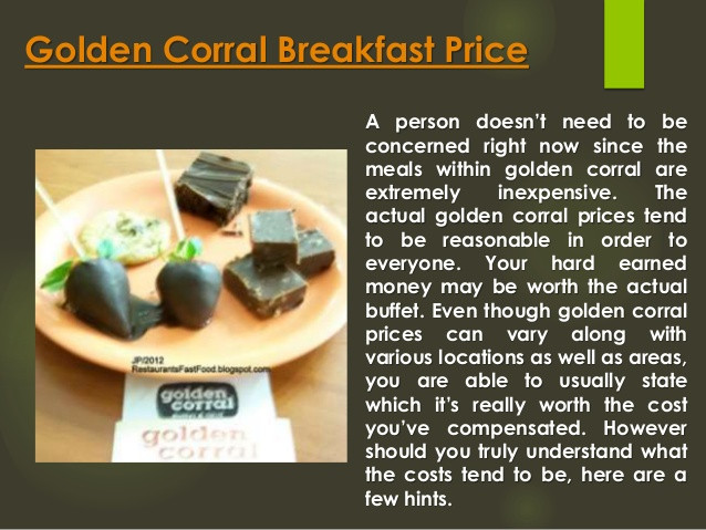 Golden Corral Dinner Prices
 Golden Corral Buffet Price
