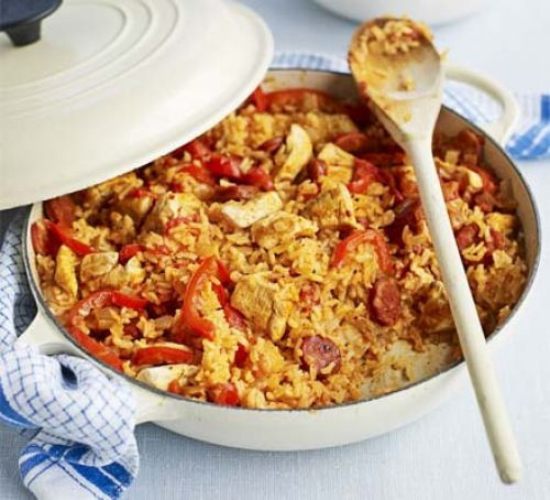 Good Dinner Recipes
 Chicken & chorizo jambalaya recipe