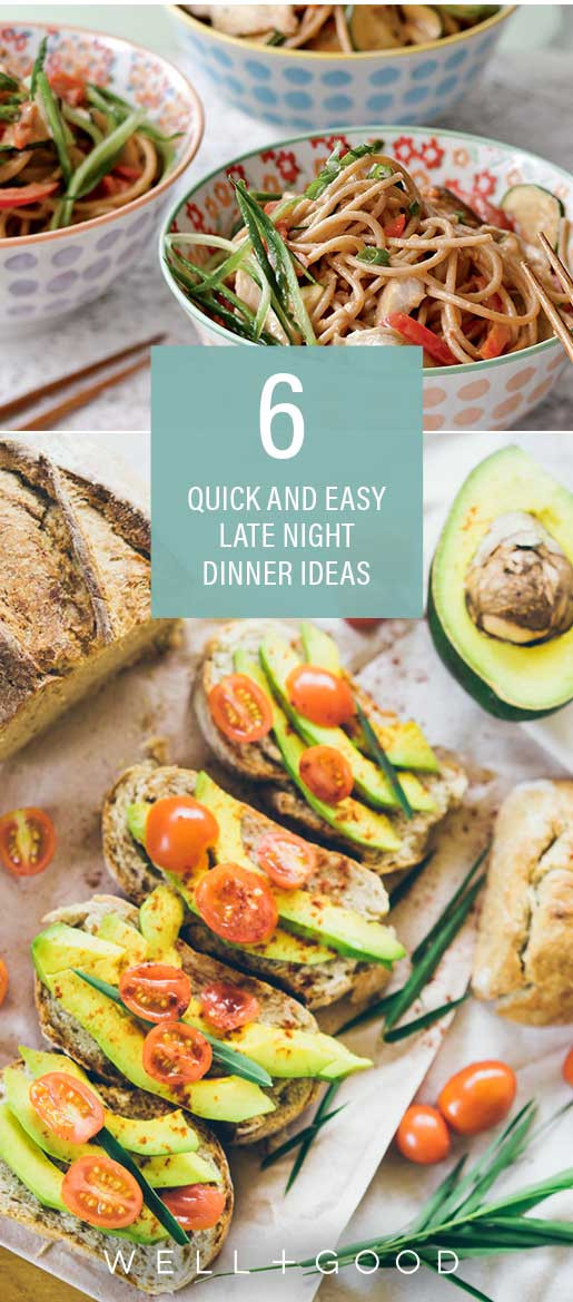 Good Dinner Recipes
 6 late night dinner ideas from healthy foo s