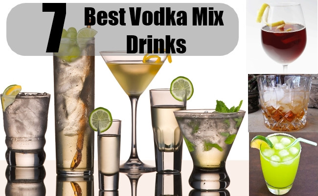 Good Drinks To Mix With Vodka
 7 Best Vodka Mix Drinks Homemade Vodka Mix Recipes