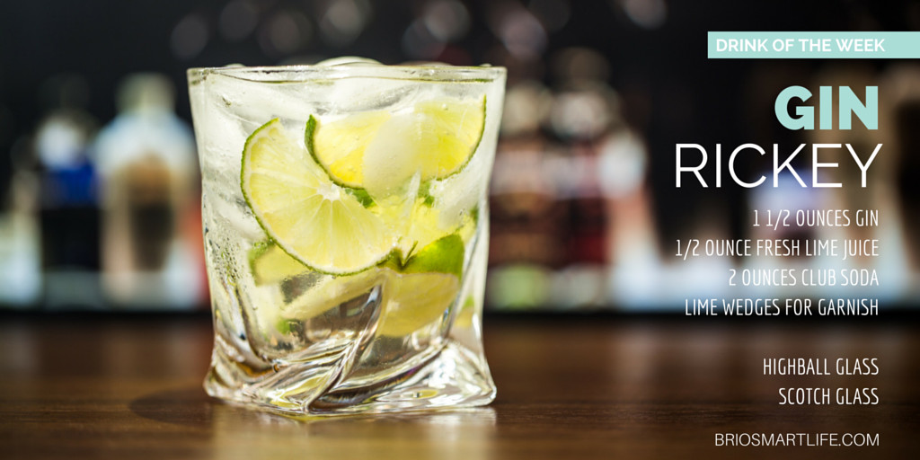 Good Gin Drinks
 Drink of the Week Gin Rickey