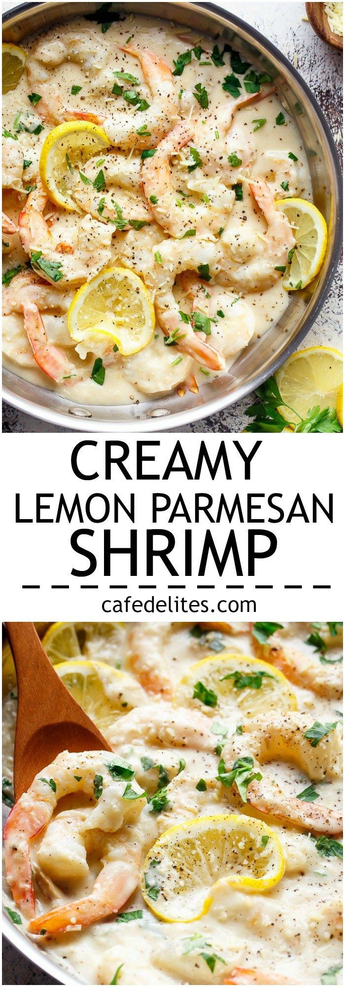 Gourmet Dinner Recipes
 Creamy Lemon Parmesan Shrimp is a restaurant quality