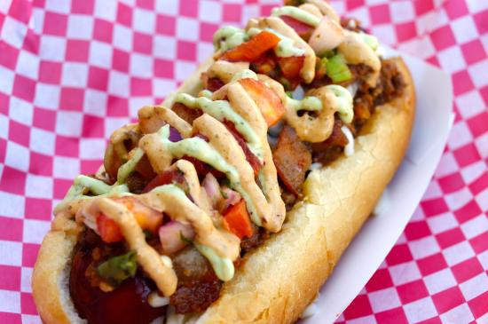 Gourmet Hot Dogs
 Santa Fe Dog Picture of Buldogis Gourmet Hot Dogs Las