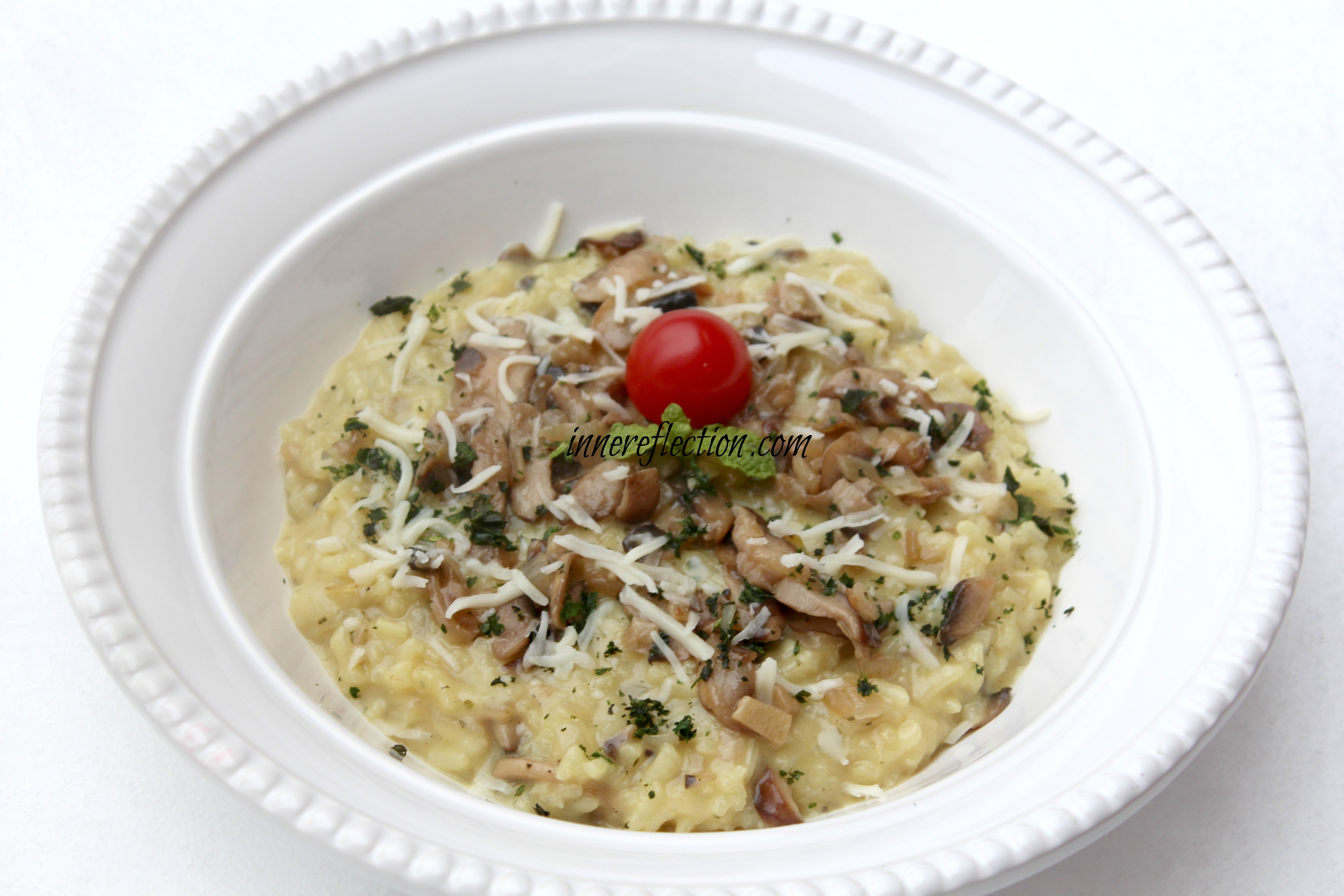 Gourmet Mushroom Risotto
 Gourmet Mushroom Risotto innereflection