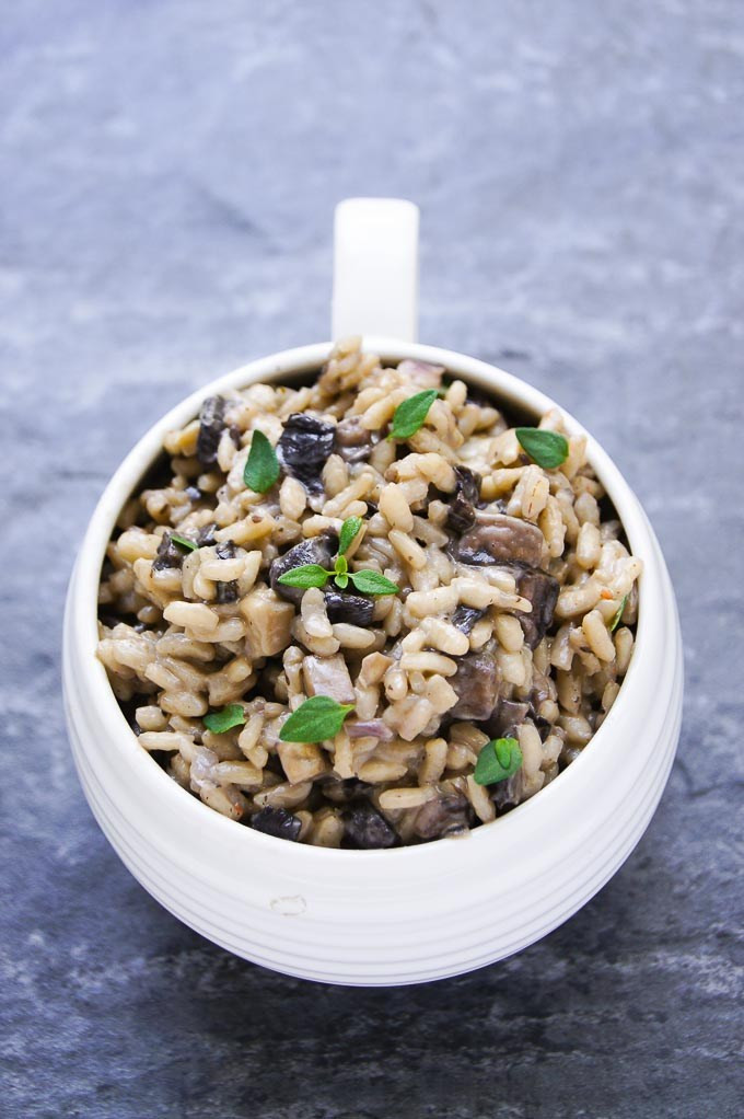 Gourmet Mushroom Risotto
 ITALIAN STYLE GOURMET MUSHROOM RISOTTO