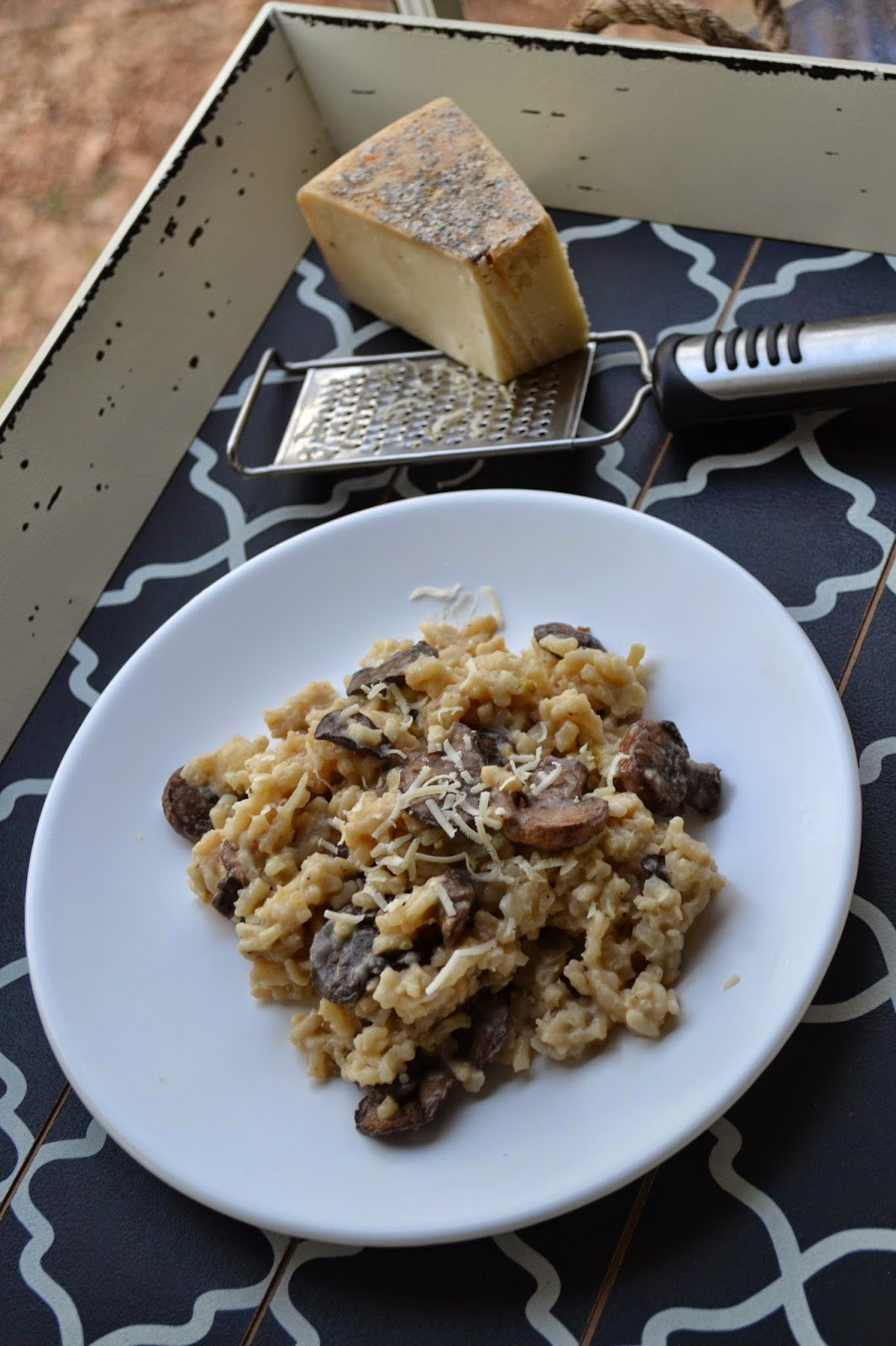 Gourmet Mushroom Risotto
 Gourmet Mushroom Risotto