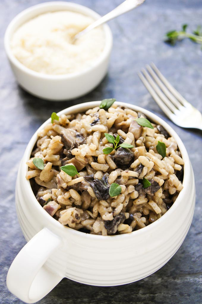 Gourmet Mushroom Risotto
 ITALIAN STYLE GOURMET MUSHROOM RISOTTO