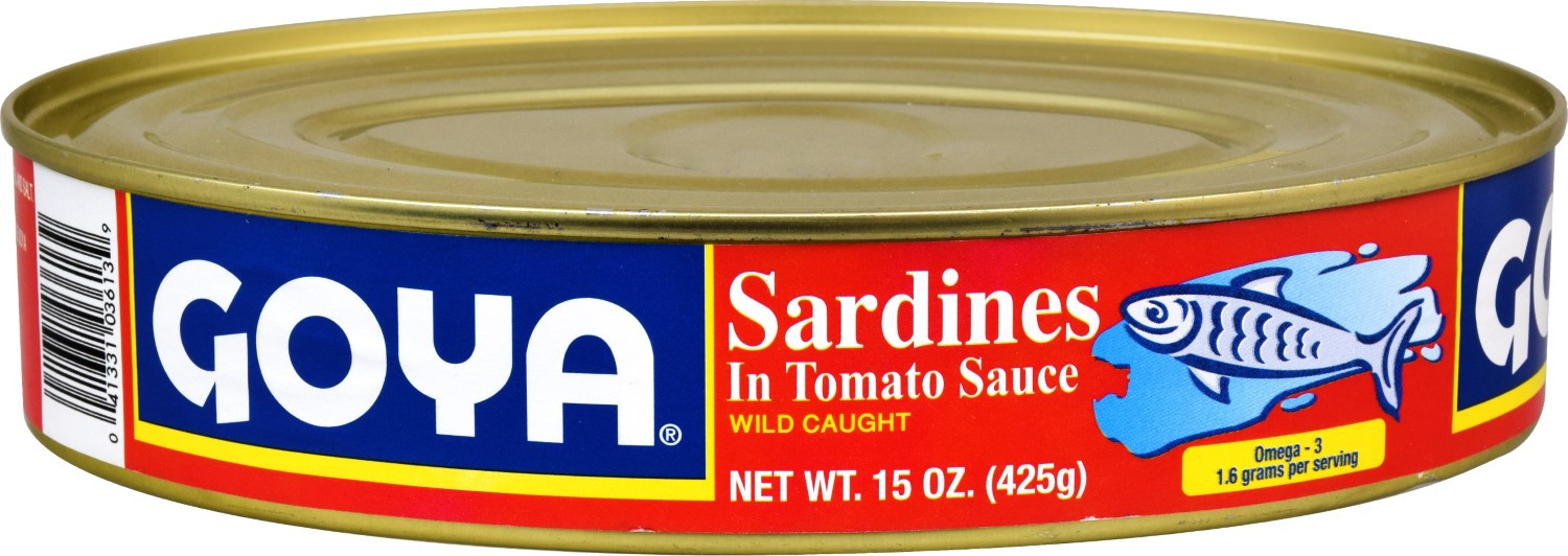 Goya Tomato Sauce
 Goya Sardines in Tomato Sauce 15 Oz