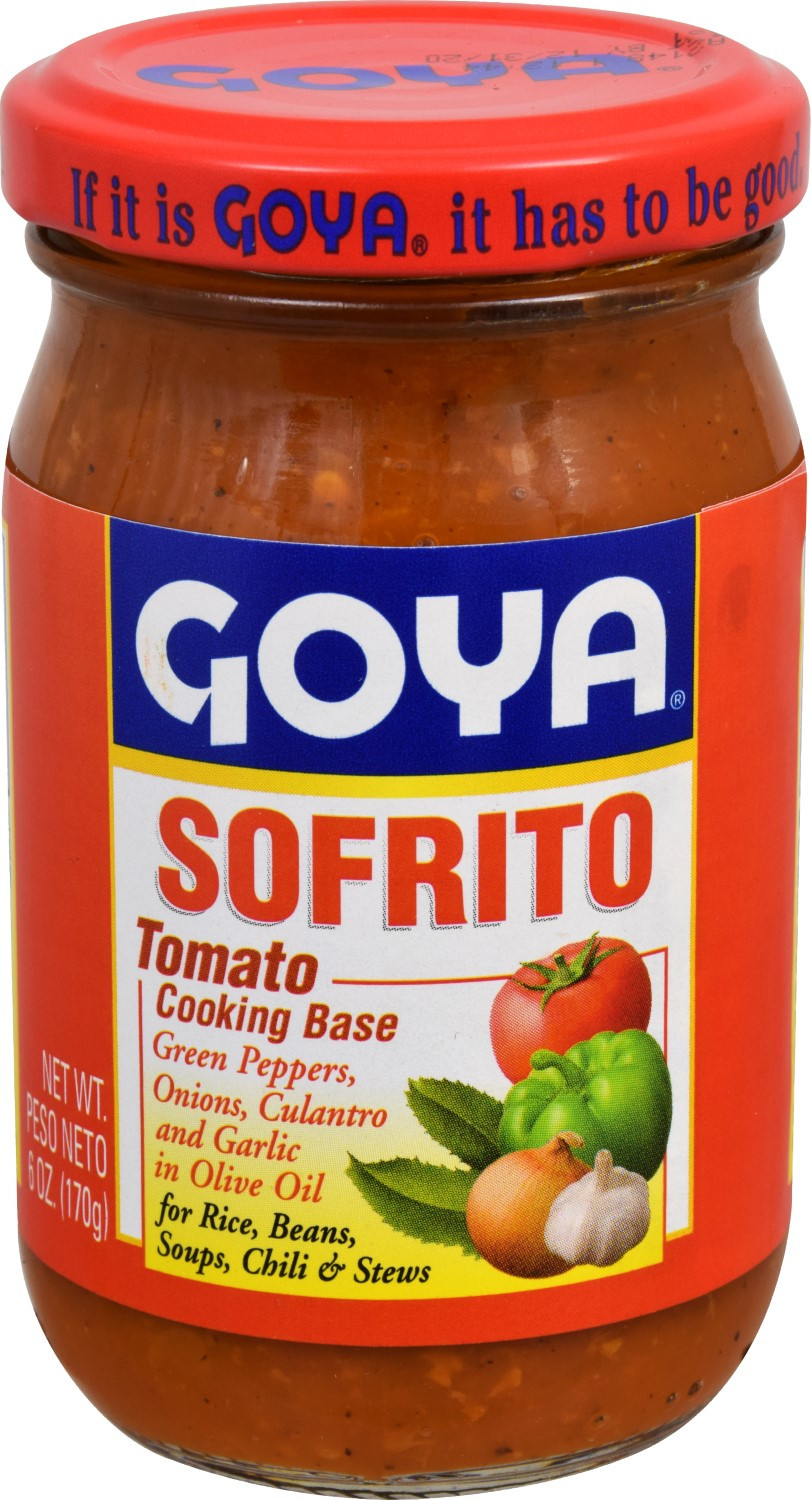 Goya Tomato Sauce
 Goya Sofrito Tomato Cooking Base 6 Oz