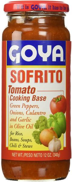 Goya Tomato Sauce
 Goya Sofrito Tomato Cooking Base Pacific Rim Gourmet