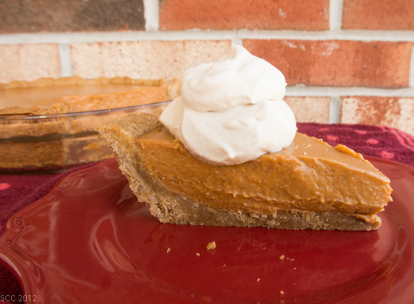 Graham Cracker Crust Pumpkin Pie
 Maple Pumpkin Pie w Homemade Brown Butter Graham Cracker