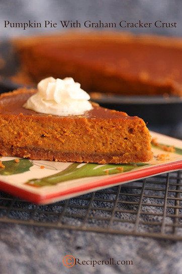 Graham Cracker Crust Pumpkin Pie
 Easy Pumpkin Pie With Graham cracker Crust