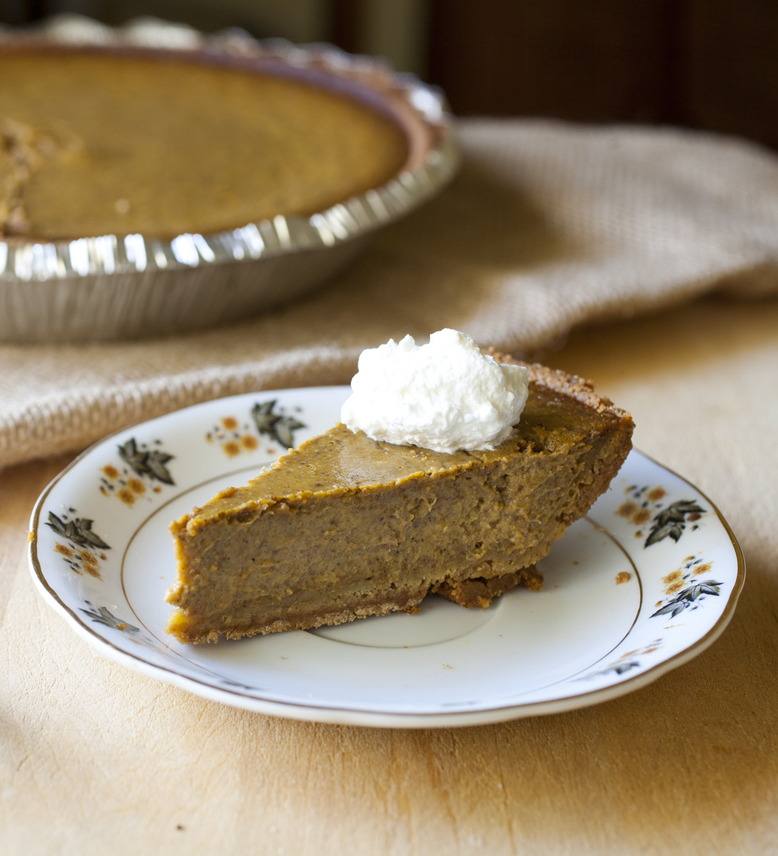 Graham Cracker Crust Pumpkin Pie
 Pumpkin Pie with a Graham Cracker Crust The Partial