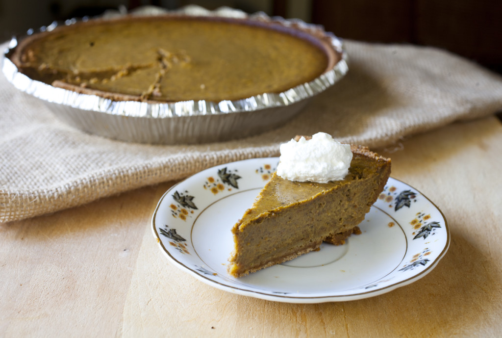 Graham Cracker Crust Pumpkin Pie
 Pumpkin Pie with a Graham Cracker Crust The Partial